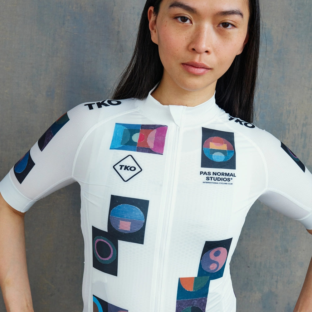 PAS NORMAL STUDIOS TKO Mechanism Women Jersey SS24 - White