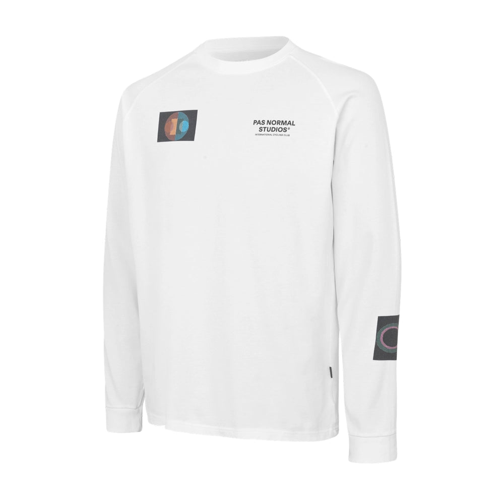 PAS NORMAL STUDIOS TKO Off Race LS Tshirt SS24 - White