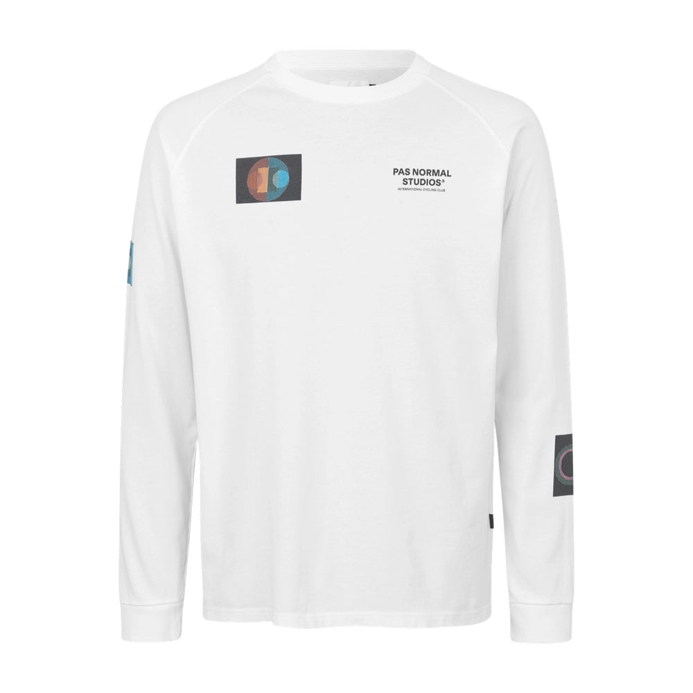 PAS NORMAL STUDIOS TKO Off Race LS Tshirt SS24 - White