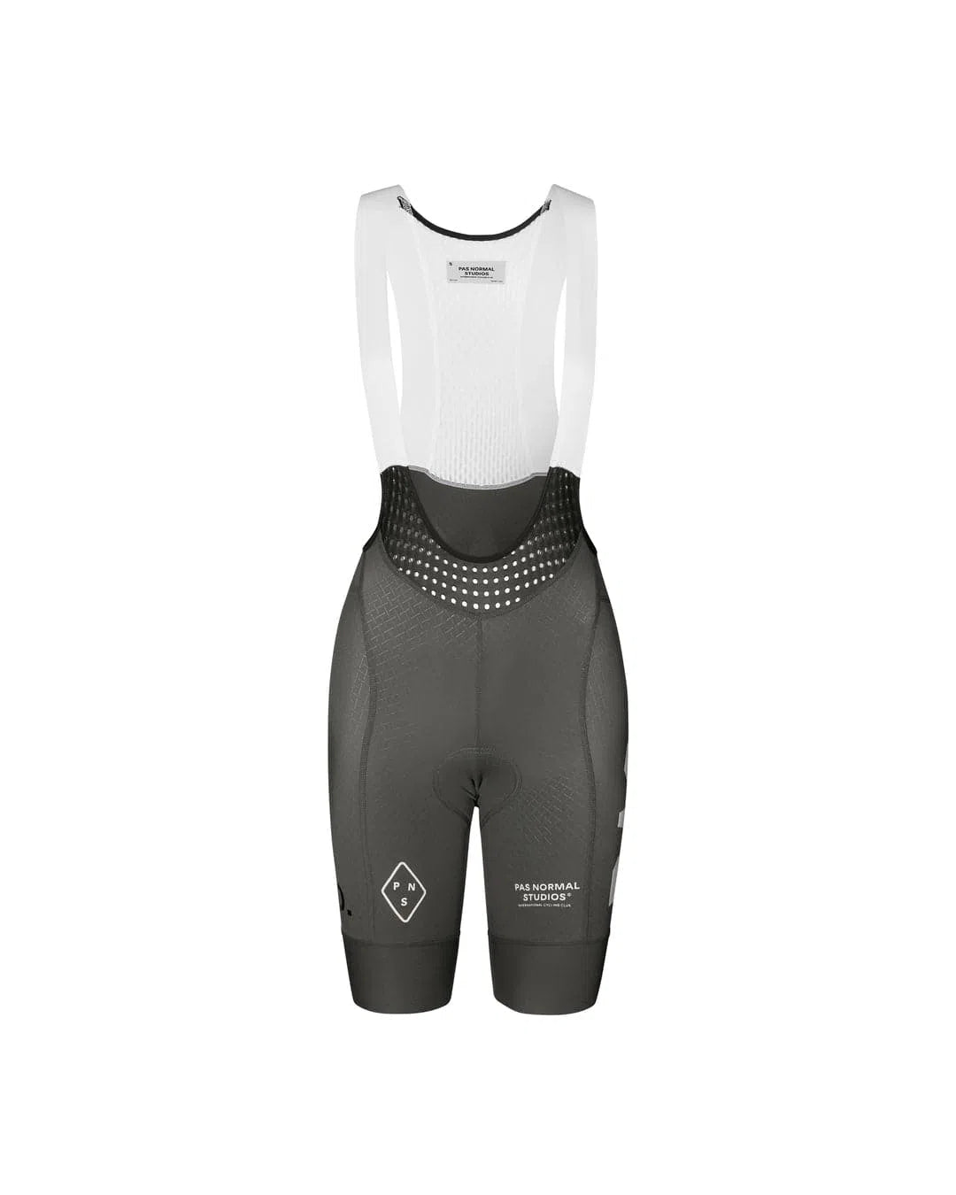 PAS NORMAL STUDIOS TKO Women Bib Shorts 2022 - Dark Grey