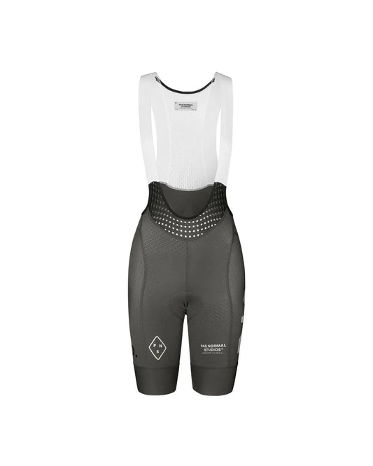 PAS NORMAL STUDIOS TKO Women Bib Shorts 2022 - Dark Grey