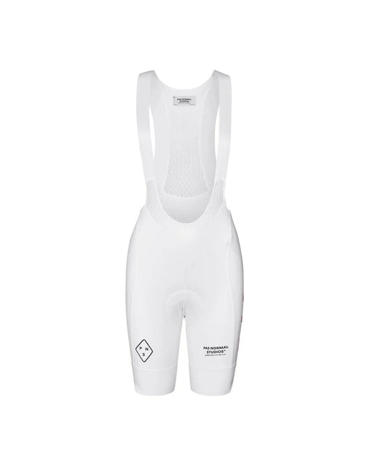 PAS NORMAL STUDIOS TKO Women Bib Shorts 2022 - White