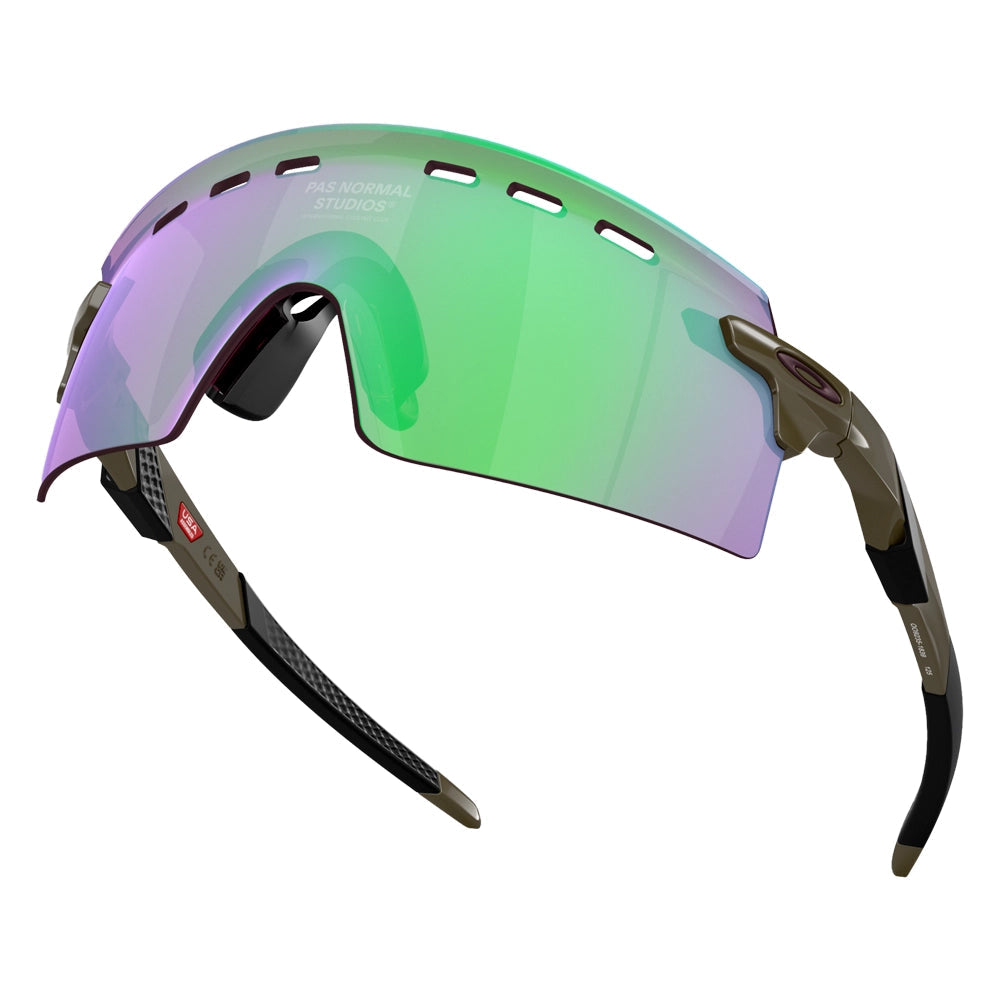 PAS NORMAL STUDIOS X OAKLEY Encoder Strike Vented Eyewear - Black Olive Prizm Jade