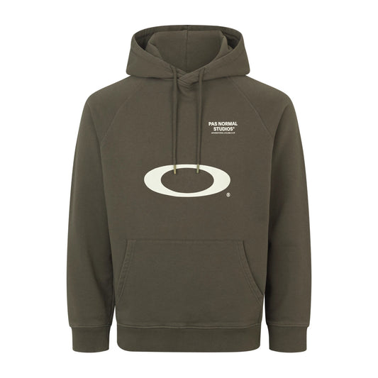 PAS NORMAL STUDIOS X OAKLEY Logo Hoodie - Black Olive