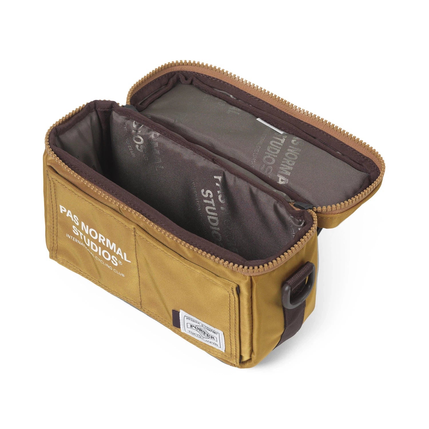 PAS NORMAL STUDIOS Yoshida Porter Handlebar Bag '23 - Yellow