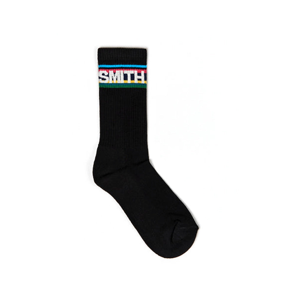 PAUL SMITH Ari Logo Socks - Black-Casual Socks-5059970233654