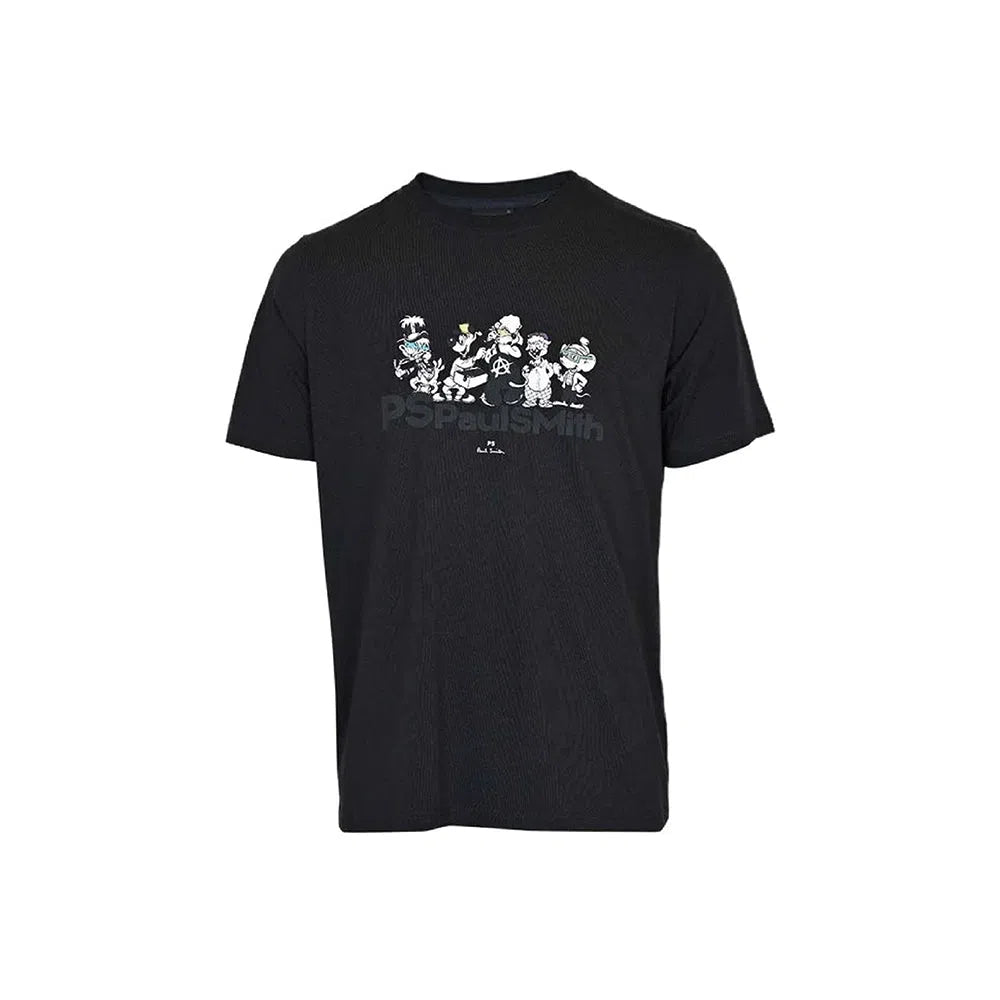 PAUL SMITH Cartoon TShirt - Black-T-Shirts-76996998