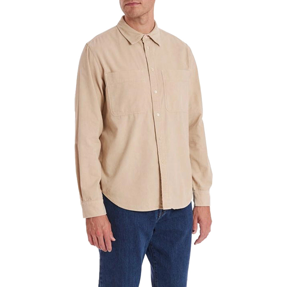 PAUL SMITH Casual Fit LS Shirt - Light Beige-Sweatshirts-