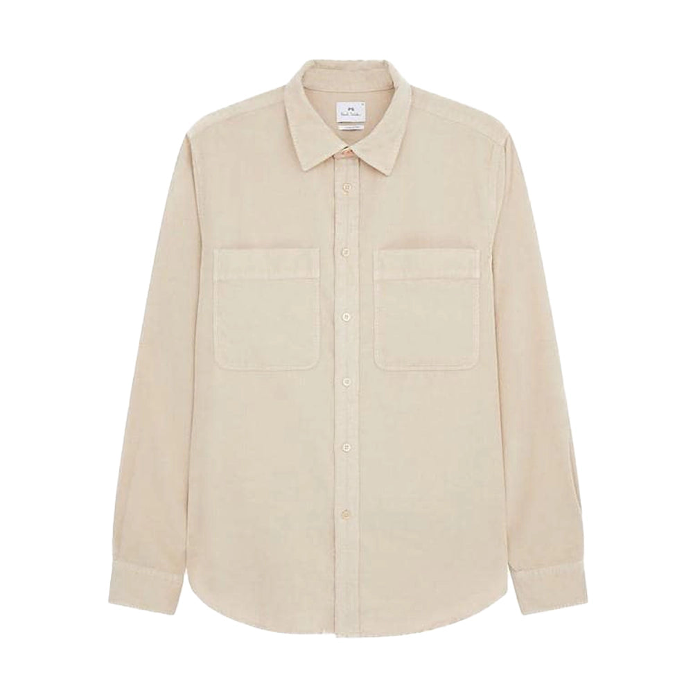 PAUL SMITH Casual Fit LS Shirt - Light Beige-Sweatshirts-