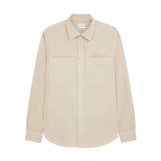 PAUL SMITH Casual Fit LS Shirt - Light Beige-Sweatshirts-