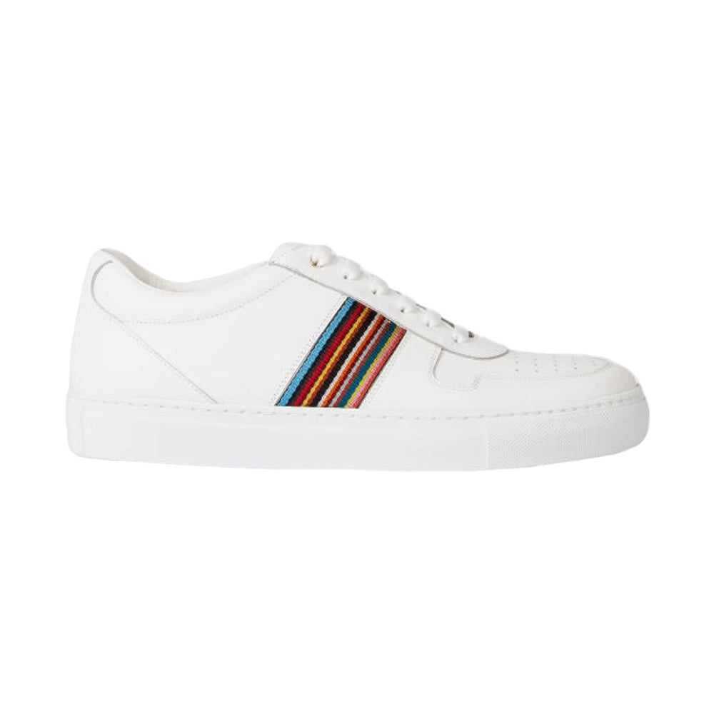 PAUL SMITH Fermi Signature Stripe Shoes - White-Casual Shoes-