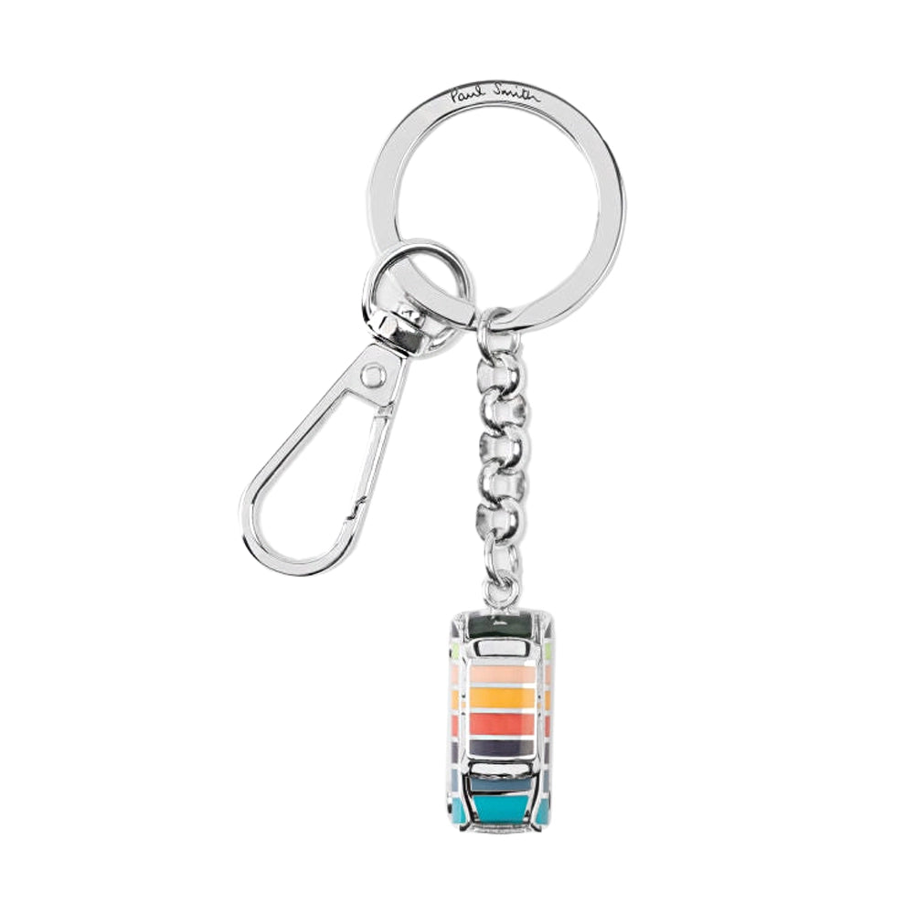 PAUL SMITH Key Ring Mini - Stripe-Key Rings-5059553251648