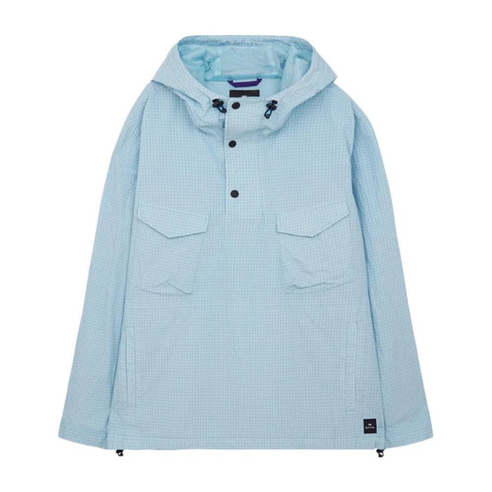 PAUL SMITH Overhead Jacket - Light Blue-Casual Jackets-