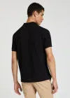 PAUL SMITH Polo Shirt Reg Fit SS Zebra - Black-T-Shirts-