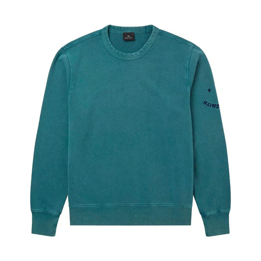 PAUL SMITH Sweatshirt Happy - Green-Sweatshirts-