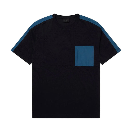 PAUL SMITH Tshirt SS Casual Fit - Navy-T-Shirts-5059674412867