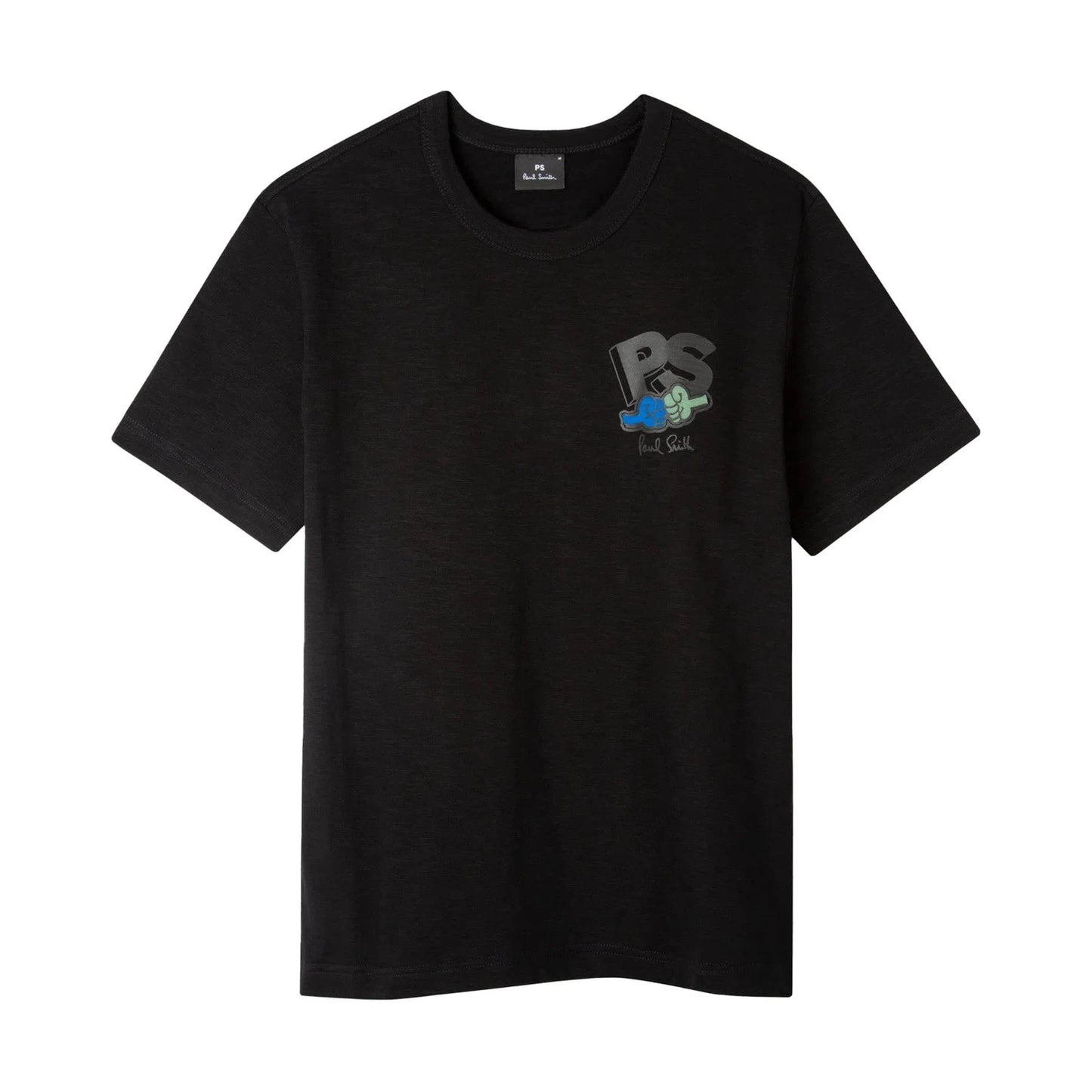 PAUL SMITH Tshirt SS Fistbump - Black-T-Shirts-86334086