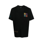 PAUL SMITH Tshirt SS Reg Fit Happy Box - Black-T-Shirts-5059674898678