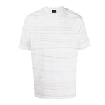 PAUL SMITH Tshirt SS Reg Fit Stripe - Multicoloured-T-Shirts-