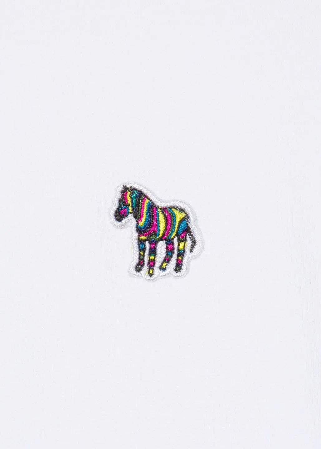 PAUL SMITH Tshirt SS Zebra Logo - White-T-Shirts-