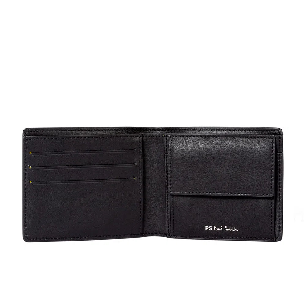 PAUL SMITH Wallet Billfold Zebra - Black-Wallets-22359686