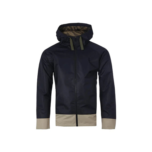 PAUL SMITH Waterproof Recycled Hooded Jacket - Navy-Jackets-75161990