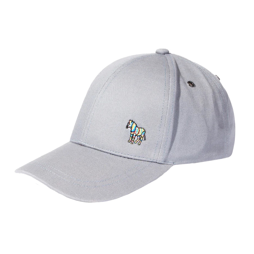 PAUL SMITH Zebra Logo Baseball Cap - Grey-Caps-5059970835230