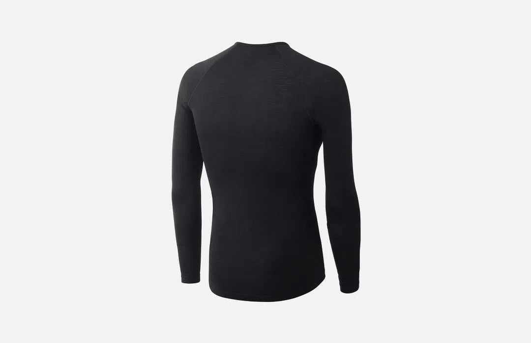 PEDALED Essential Merino Baselayer - Black-Baselayers-