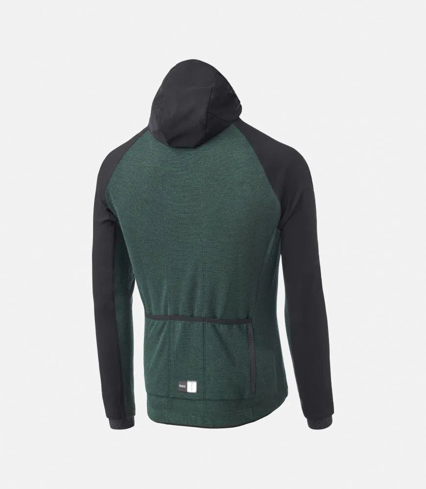 PEDALED Jary AllRoad Hooded Jersey - Forest Green-Jerseys-