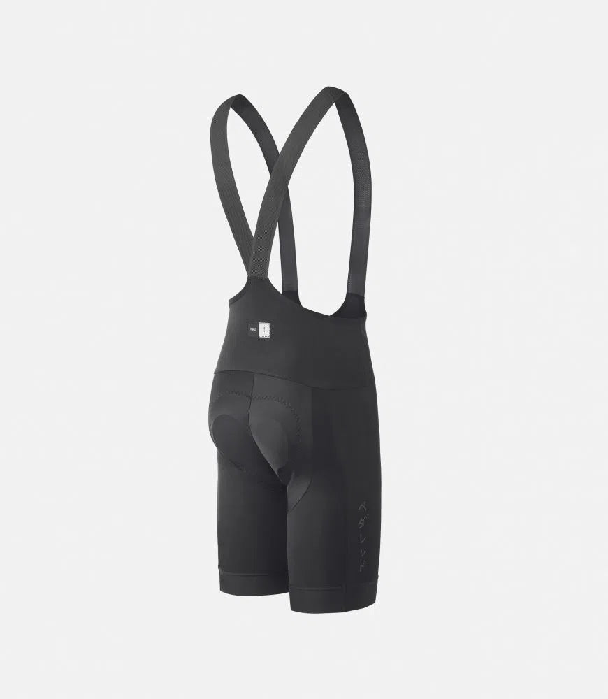 PEDALED Mirai Lightweight Bibshorts - Charcoal Gray-Bib Shorts-