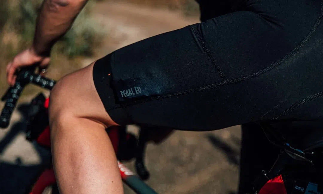 PEDALED Odyssey Bib Shorts - Black-Bib Shorts-