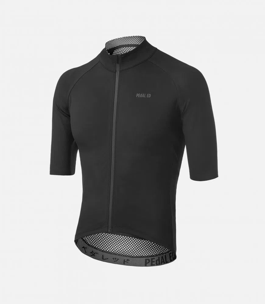 PEDALED SHAWA Waterproof Jersey - Black-Jerseys-