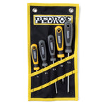 PEDRO'S SCREWDRIVER SET WITH POUCH - 5 PIECES