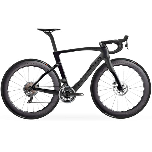 PINARELLO Dogma F Complete Bike Road SRAM Red AXS Disc - Black on Black-Complete Road Bikes-