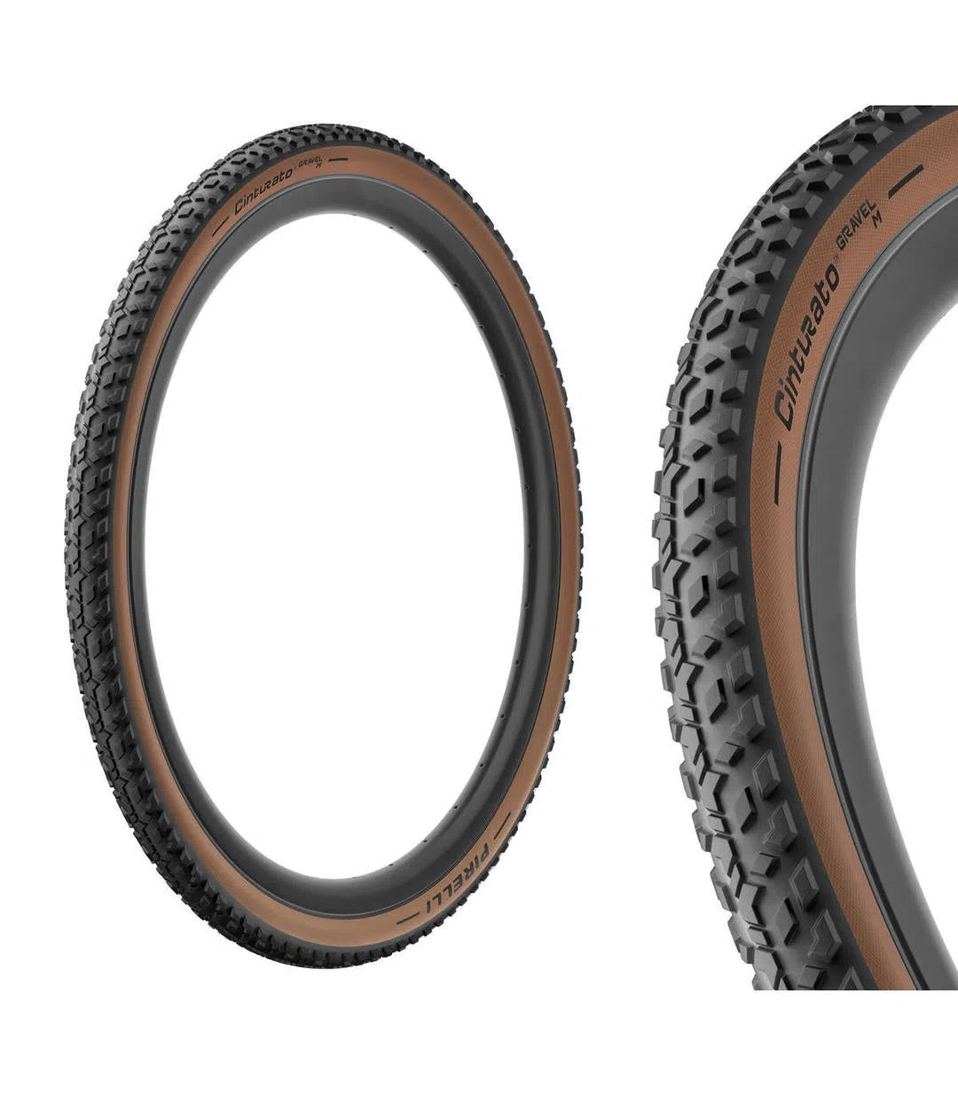 PIRELLI Gravel Tyre Cinturato Gravel M - Classic Brown-Gravel Tyres-