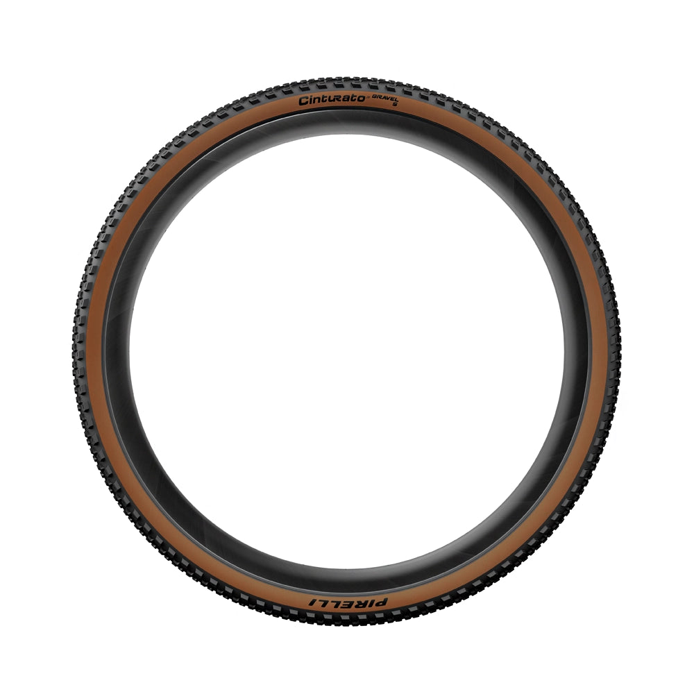 PIRELLI Gravel Tyre Cinturato S - Classic Tan-Gravel Tyres-