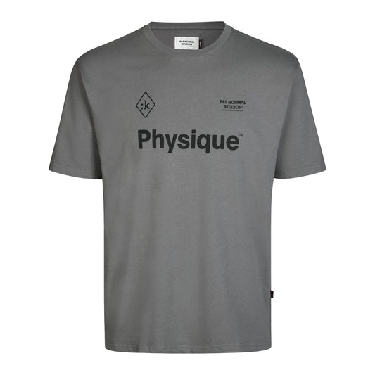 PNS x Fizik Tshirt AW23 - Castlerock Grey-T-Shirts-43359049