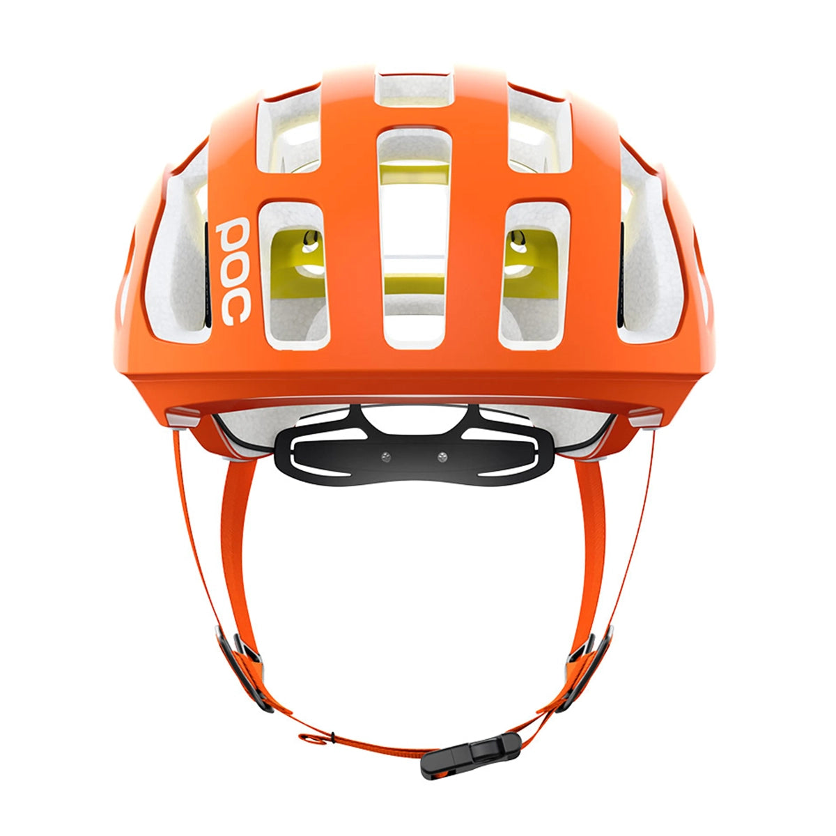 POC OCTAL MIPS Cycling Helmet - Fluorescent Orange AVIP-