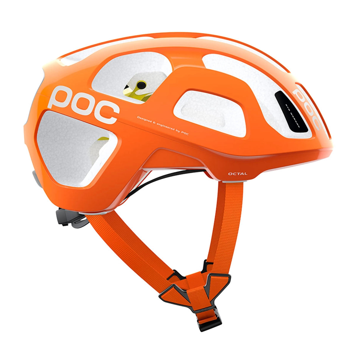 POC OCTAL MIPS Cycling Helmet - Fluorescent Orange AVIP-