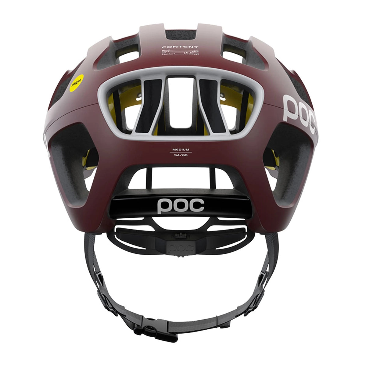 POC OCTAL MIPS Cycling Helmet - Garnet Red Matt-