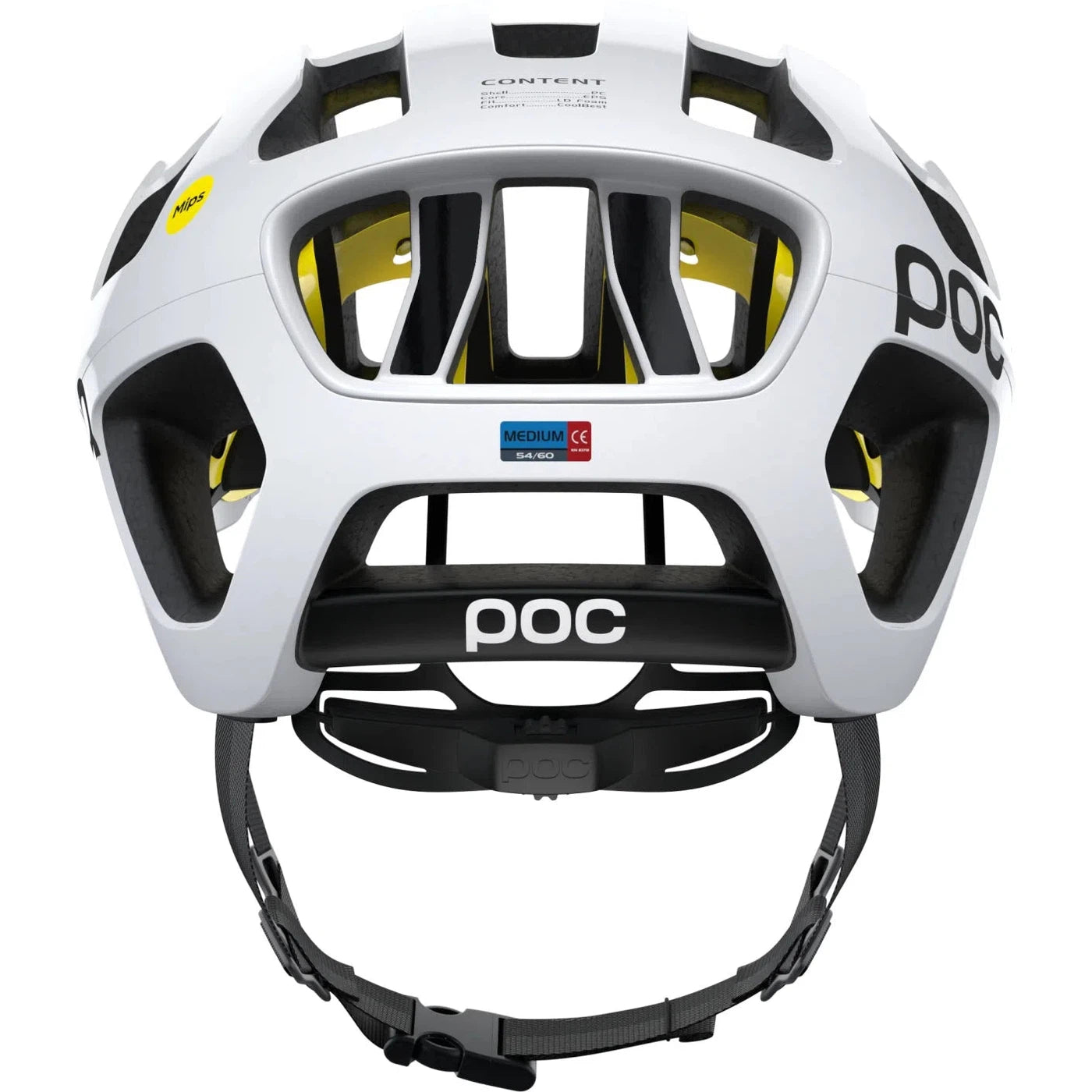 POC Octal Mips Cycling Helmet - Hydrogen White-