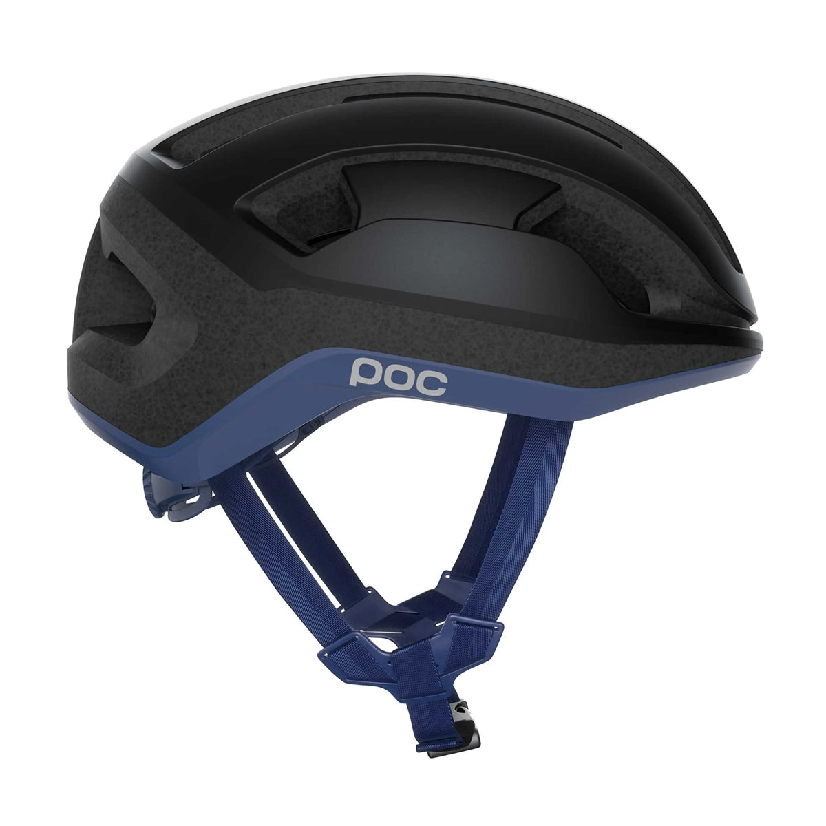 POC Omne Lite MIPS Cycling Helmet - Uranium Black/Lead Blue Matt-