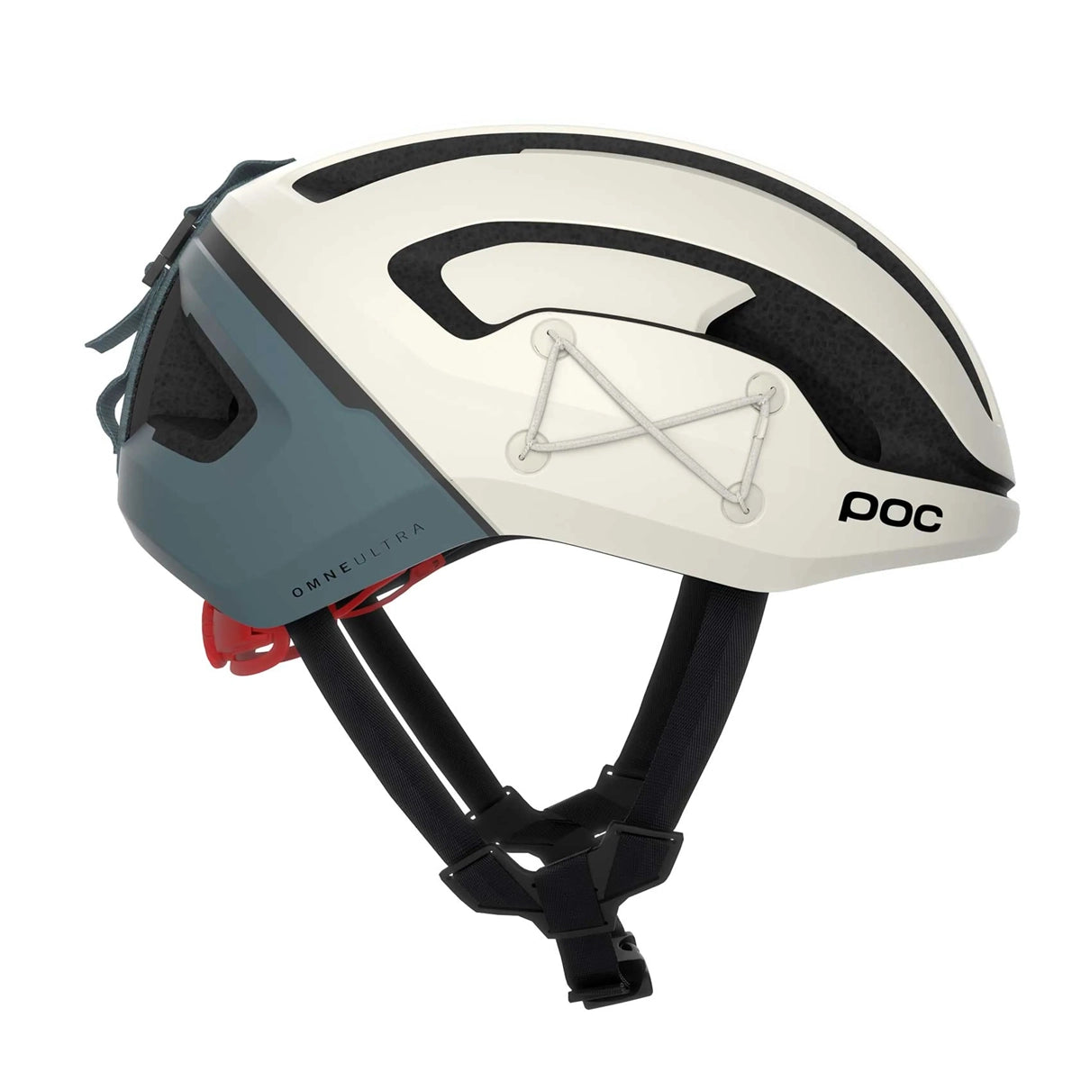 POC Omne Ultra Mips Cycling Helmet - Selentine offwhite/Calcite Blue Matt-