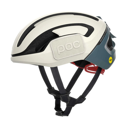 POC Omne Ultra Mips Cycling Helmet - Selentine offwhite/Calcite Blue Matt-