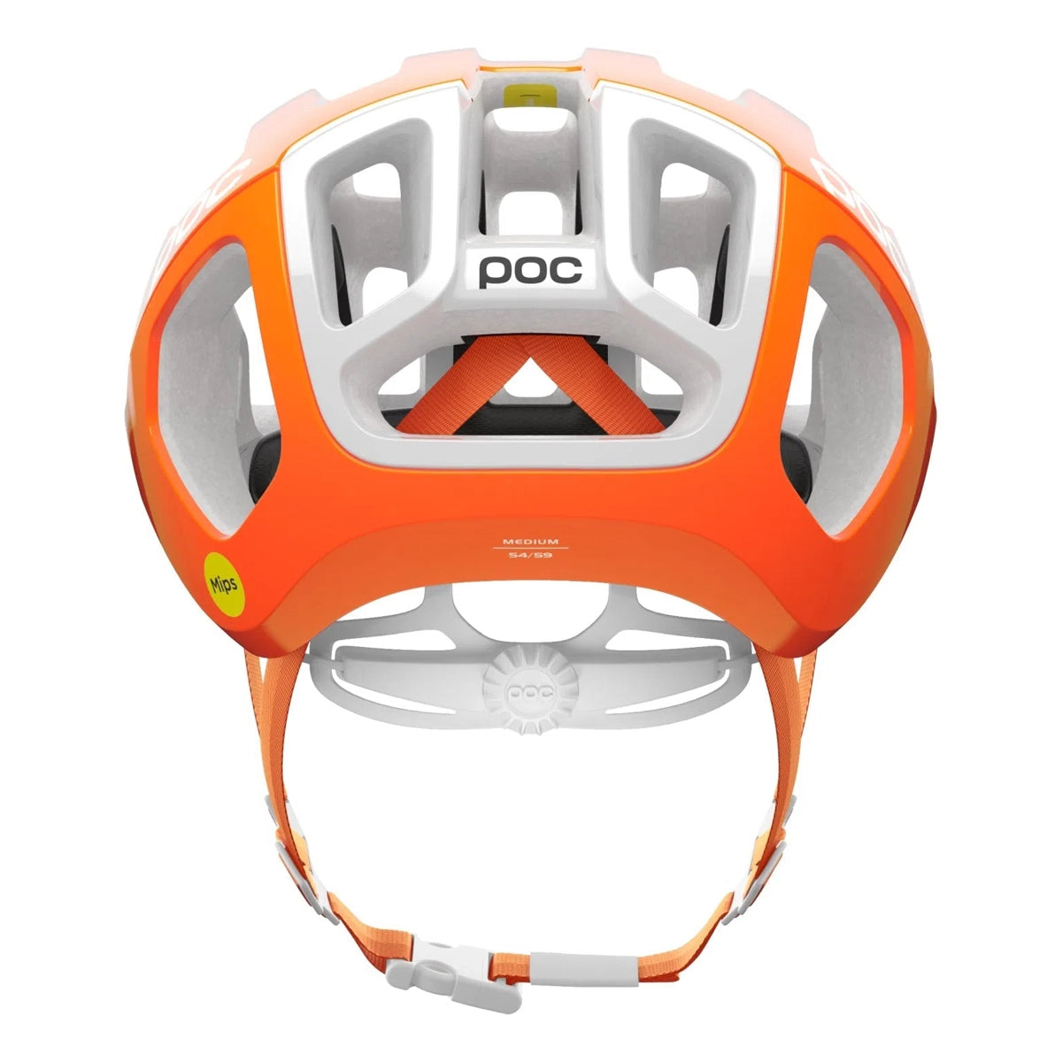 POC Ventral Air Mips Cycling Helmet - Flourescent Orange AVIP-Helmets-