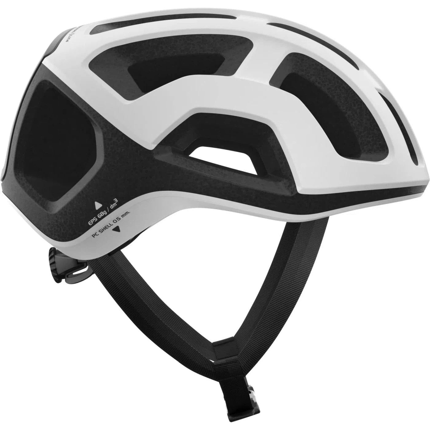 POC Ventral Lite Cycling Helmet - Hydrogen White/Uranium Black-