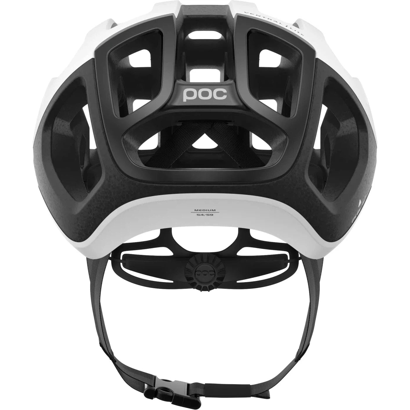 POC Ventral Lite Cycling Helmet - Hydrogen White/Uranium Black-