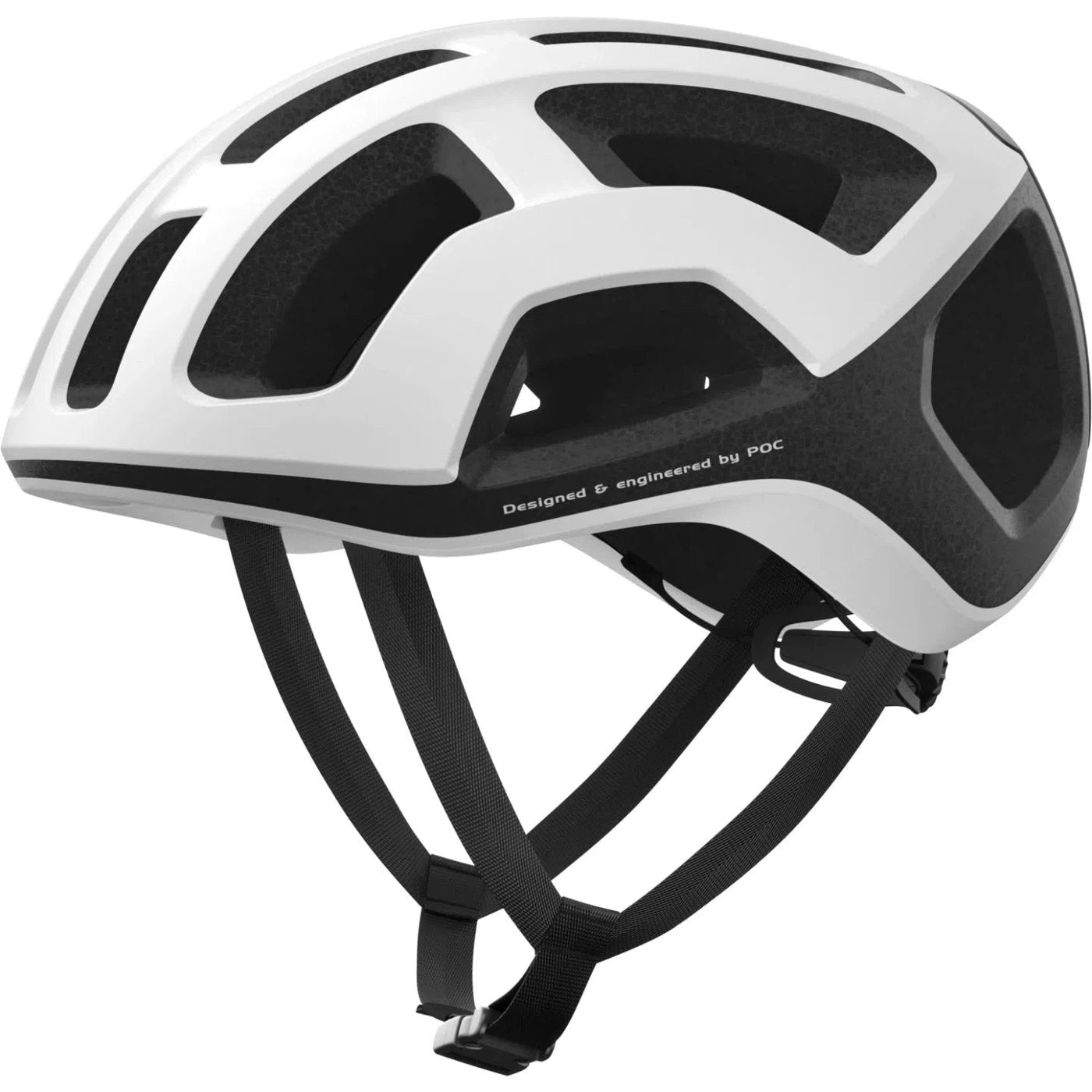 POC Ventral Lite Cycling Helmet - Hydrogen White/Uranium Black-