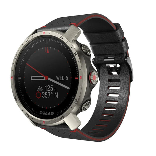 POLAR Grit X Pro Titan - Black/Red-Gps Units-725882058726