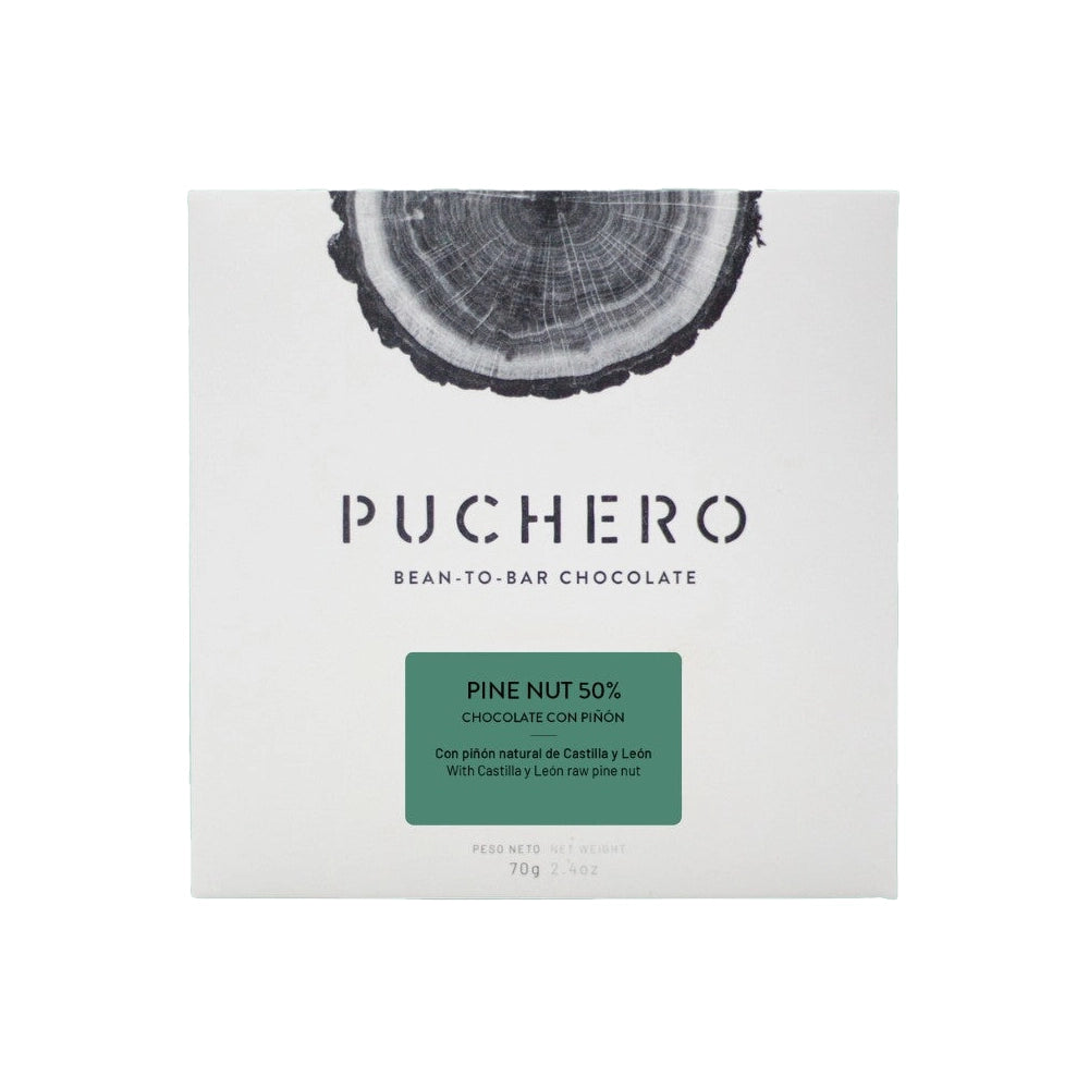 PUCHERO Bean To Bar Chocolate - Pìne Nut 50%-Food-97147721